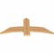Ekena Millwork Bellingham Timber Gable Bracket, Western Red Cedar, 48"W x 20"H x 1 1/2"D x 5 1/2"F, 10/12 Pitch GBW048X20X0206BEL00SWR - alternate 4